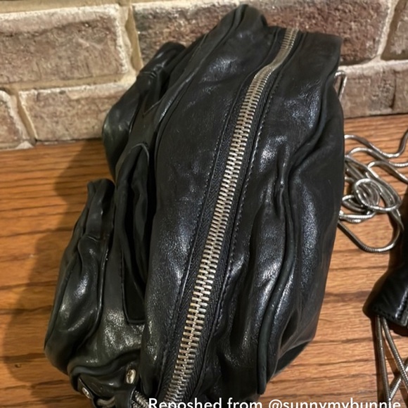 Alexander Wang Brenda Bag, soft leather, chain detail, VG condition, long strap - Picture 10 of 16